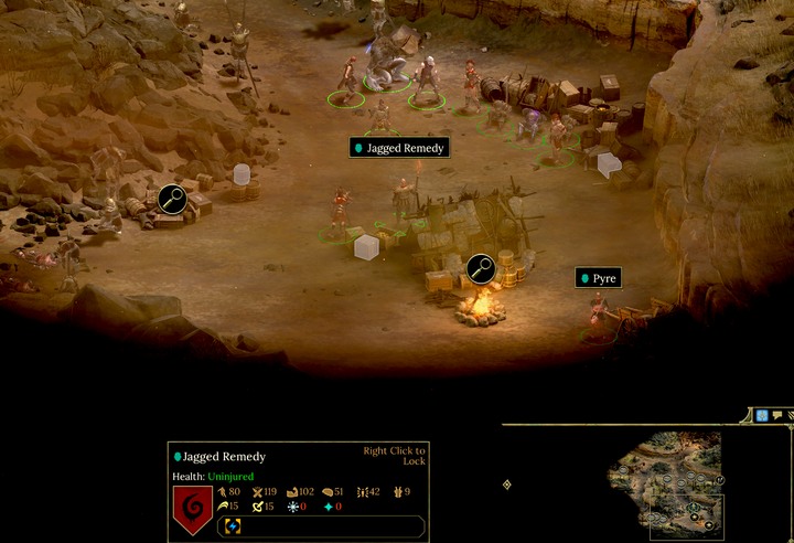 Jagged Remedy can be found in the south part of the location. - A Broken Chord - main quest | Stone Sea - Stone Sea - Tyranny Game Guide