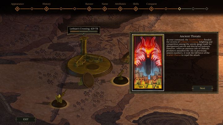 Lethians Crossing is a place where armor is being forged for the Disfavored - 2nd Year of the Conquest - Conquest - World Map decisions - Tyranny Game Guide