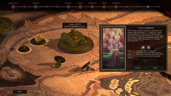 Cairns betrayal will affect the Disfavored, as he was their ally - 3rd Year of the Conquest - Conquest - World Map decisions - Tyranny Game Guide