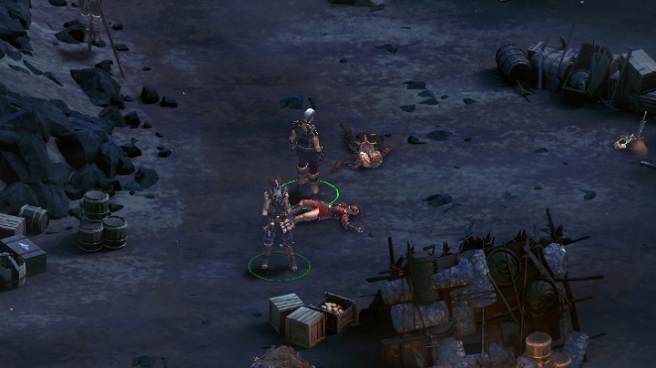 In this location, you will encounter a unit of the Scarlet Chorus - A Trial of Archons - main quest | Bastard City - Bastard City - Tyranny Game Guide