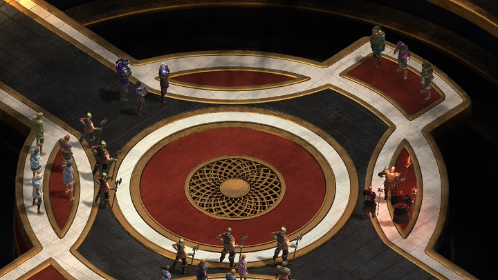 When you reach the Court, you see representatives of the Scarlet Chorus and the Disfavored gathered there - Final Judgment - main quest | Vendriens Well - Vendriens Well - Tyranny Game Guide