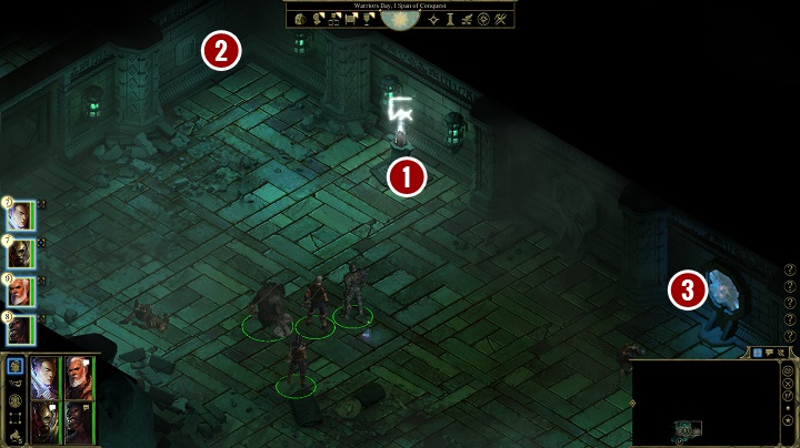 Having entered Blade Grave Oldwalls - Central, you will encounter more of the Bane - A Breach Between Worlds - main quest | Blade Grave - Blade Grave - Tyranny Game Guide