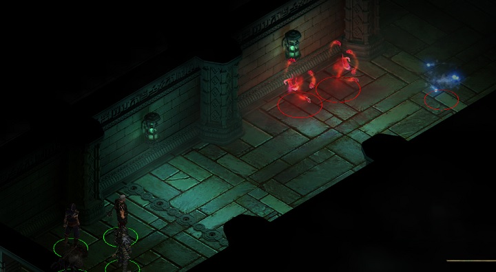 Having entered the eastern part of the floor, go straight on - A Breach Between Worlds - main quest | Blade Grave - Blade Grave - Tyranny Game Guide