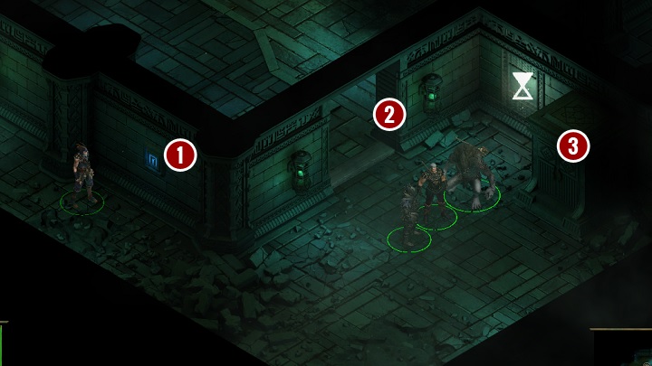 Select any party member and move them around the chamber to the south - The Stones of Elucidation - side quest | Blade Grave - Blade Grave - Tyranny Game Guide