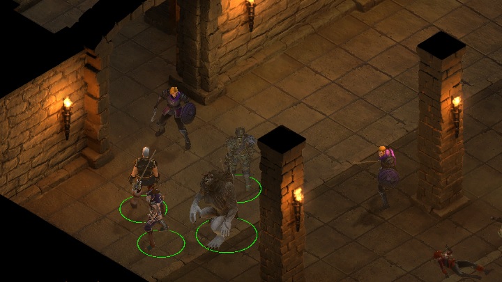 Amelia will eventually stand between you and the injured opponent - Making a Stand - main quest | Blade Grave - Blade Grave - Tyranny Game Guide