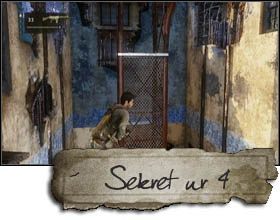 The fifth treasure is located in a destroyed staircase, on another immobilized elevator - Uncharted 2: Chapter 6 Desperate Times treasures, secrets - Treasures - Uncharted 2 Guide