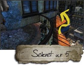 The penultimate treasure was hidden in a suitcase on the roof - Uncharted 2: Chapter 6 Desperate Times treasures, secrets - Treasures - Uncharted 2 Guide