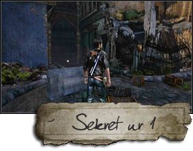 The first secret is located in the area where the first battle with opponents takes place - right at the beginning of this level - Uncharted 2: Chapter 12 A Train to Catch treasures, secrets - Treasures - Uncharted 2 Guide