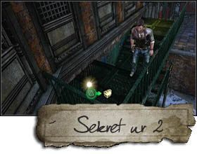 The second secret is located nearby the first one - Uncharted 2: Chapter 12 A Train to Catch treasures, secrets - Treasures - Uncharted 2 Guide