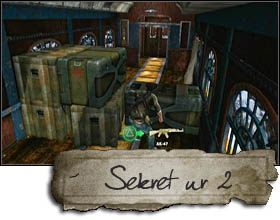 The second treasure was hidden inside the train car, which is closed - Uncharted 2: Chapter 14 Tunnel Vision treasures, secrets - Treasures - Uncharted 2 Guide