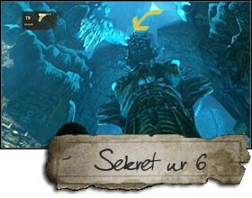 The last treasure is attached to a giant sculpture which you are trying to reach throughout the whole chapter - Uncharted 2: Chapter 18 Heart of Ice treasures, secrets - Treasures - Uncharted 2 Guide