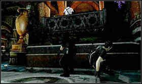 The second stands next to the fountain [secret 5] - Uncharted 2: Breaking and Entering part 2, chapter 2 walkthrough - Walkthrough - Uncharted 2 Guide