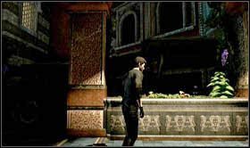 Now, wait for a moment - when two more enemies appear in the corridor in front of you, run towards them (when their backs are turned) and kill one - Uncharted 2: Breaking and Entering part 2, chapter 2 walkthrough - Walkthrough - Uncharted 2 Guide