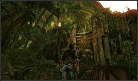 You encounter several opponents - hide behind the covers and eliminate them - Uncharted 2: Borneo, chapter 3 walkthrough - Walkthrough - Uncharted 2 Guide