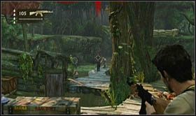 After that, the enemies will launch a massive attack - Uncharted 2: Dig Site, chapter 4 walkthrough - Walkthrough - Uncharted 2 Guide