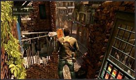 to reach the front wall of the building - Uncharted 2: Urban Warfare part 1, chapter 5 walkthrough - Walkthrough - Uncharted 2 Guide