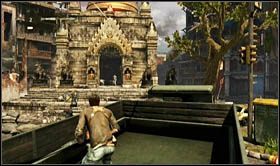 Grab the back section of the truck and wait for the enemy to get closer - Uncharted 2: Desperate Times part 1, chapter 6 walkthrough - Walkthrough - Uncharted 2 Guide