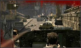 When you move to the back of the temple, the camera will point at an incoming truck - Uncharted 2: Desperate Times part 1, chapter 6 walkthrough - Walkthrough - Uncharted 2 Guide