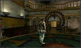 Then, swing on the lamp and jump on the roof [secret 3] - Uncharted 2: Desperate Times part 1, chapter 6 walkthrough - Walkthrough - Uncharted 2 Guide