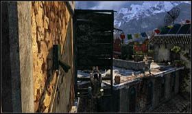The hostile helicopter will attack you during this climbing section - Uncharted 2: Desperate Times part 2, chapter 6 walkthrough - Walkthrough - Uncharted 2 Guide