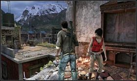 Head to the only door and climb the stairs to the top - Uncharted 2: Desperate Times part 3, chapter 6 walkthrough - Walkthrough - Uncharted 2 Guide