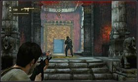 You will be attacked in the place where there used to be water - Uncharted 2: Only One Way Out, chapter 10 walkthrough - Walkthrough - Uncharted 2 Guide