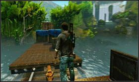 Head towards the end of the car and then jump to the next - Uncharted 2: Locomotion, chapter 13 walkthrough - Walkthrough - Uncharted 2 Guide