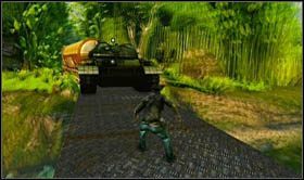 You will reach a tank - Uncharted 2: Locomotion, chapter 13 walkthrough - Walkthrough - Uncharted 2 Guide