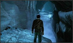 You reach an ice tunnel - Uncharted 2: Mountaineering part 1, chapter 17 walkthrough - Walkthrough - Uncharted 2 Guide