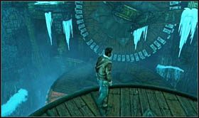 You reach a place where there are several gears next to each other [secret 3] - Uncharted 2: Heart of Ice part 2, chapter 18 walkthrough - Walkthrough - Uncharted 2 Guide