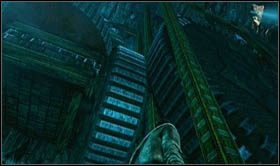 Go around the wheel used earlier - Uncharted 2: Heart of Ice part 2, chapter 18 walkthrough - Walkthrough - Uncharted 2 Guide