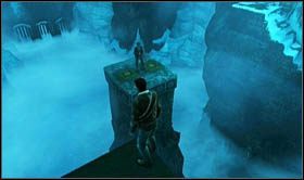 Jump to the first one and then on the pole - Uncharted 2: Heart of Ice part 2, chapter 18 walkthrough - Walkthrough - Uncharted 2 Guide