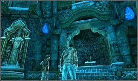 Inside, go up the stairs to the place located opposite of the entrance - Uncharted 2: Heart of Ice part 2, chapter 18 walkthrough - Walkthrough - Uncharted 2 Guide