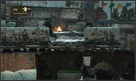 After that, use the turret to kill the approaching enemies - Uncharted 2: Siege, chapter 19 walkthrough - Walkthrough - Uncharted 2 Guide