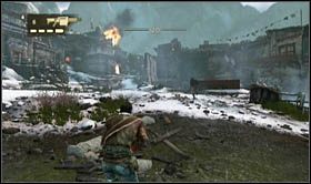 The stage begins in an open space - Uncharted 2: Cat and Mouse part 1, chapter 20 walkthrough - Walkthrough - Uncharted 2 Guide