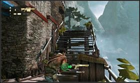 Leave the room by jumping out of the window and follow Tenzin - Uncharted 2: Cat and Mouse part 1, chapter 20 walkthrough - Walkthrough - Uncharted 2 Guide