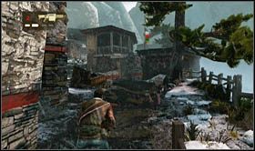 More of them are waiting farther away, right around the corner -kill them from afar, jump over the wall and then run forward [secret 1] - Uncharted 2: Cat and Mouse part 1, chapter 20 walkthrough - Walkthrough - Uncharted 2 Guide