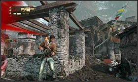 You will get to the place with two brick gazebos - Uncharted 2: Cat and Mouse part 1, chapter 20 walkthrough - Walkthrough - Uncharted 2 Guide