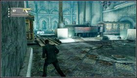 Once the first ambush is over, pick up the ammo and a small KAL 7 rifle [1] - Uncharted 3: Chapter 5 - London Underground walkthrough - Walkthrough - Uncharted 3 Drakes Deception Guide