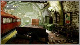 From time to time we will run into the Mag 5 [1] pistols, characterized by high firepower - Uncharted 3: Chapter 5 - London Underground walkthrough - Walkthrough - Uncharted 3 Drakes Deception Guide