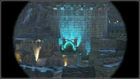 We need to find the Pole Star (we can use the notepad to remind ourselves of its position [1]) - Uncharted 3: Chapter 8 - The Citadel part 2 walkthrough - Walkthrough - Uncharted 3 Drakes Deception Guide