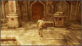 After finding them with our companions, we approach the pillars and pull the levers inside them [1] - Uncharted 3: Chapter 11 - As Above, So Below part 1 walkthrough - Walkthrough - Uncharted 3 Drakes Deception Guide