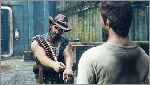 After talking to the pirate businessman, [1] we will be left alone with his subordinates - Uncharted 3: Chapter 12 - Abducted part 1 walkthrough - Walkthrough - Uncharted 3 Drakes Deception Guide