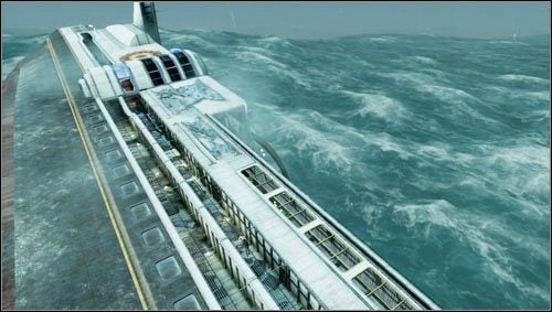 We open them and jump out of them outside the ship [1] - Uncharted 3: Chapter 15 - Sink or Swim walkthrough - Walkthrough - Uncharted 3 Drakes Deception Guide