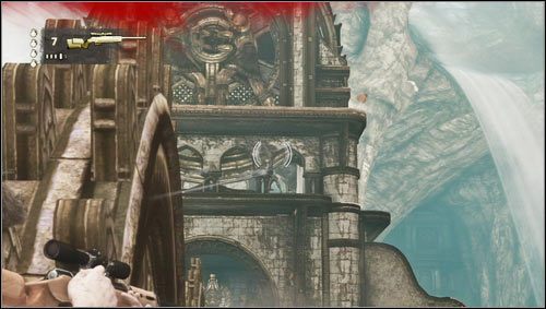 After a long cut-scene, everything is going to collapse and you will have to run away from the lost city - Uncharted 3: Chapter 22 - The Dreamers of the Day walkthrough, Talbot boss fight - Walkthrough - Uncharted 3 Drakes Deception Guide