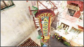 After following Sullivan (once he will make a copy of the key) you will reach a hotels sign [1] - Uncharted 3: Chapter 2 treasures guide - Treasures - Uncharted 3 Drakes Deception Guide