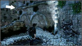 Soon after you reunite with your friends and take part in a battle you will stand at the entrance leading to the tower [1] - Uncharted 3: Chapter 8 treasures guide - Treasures - Uncharted 3 Drakes Deception Guide