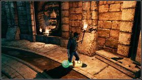 After the battle, youll be in a room with a stone globe [1] - Uncharted 3: Chapter 9 treasures guide - Treasures - Uncharted 3 Drakes Deception Guide