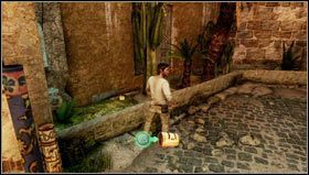 Follow Elena and you will run into the first police blockade - Uncharted 3: Chapter 10 treasures guide - Treasures - Uncharted 3 Drakes Deception Guide