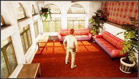 After the resident of the city opens the gate to an uninhabited courtyard, you have to enter the building - Uncharted 3: Chapter 10 treasures guide - Treasures - Uncharted 3 Drakes Deception Guide